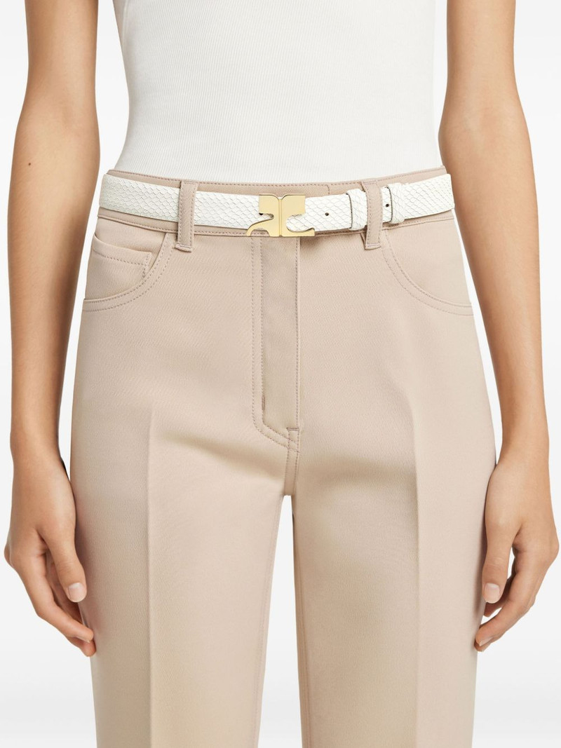 Viper leather belt 4