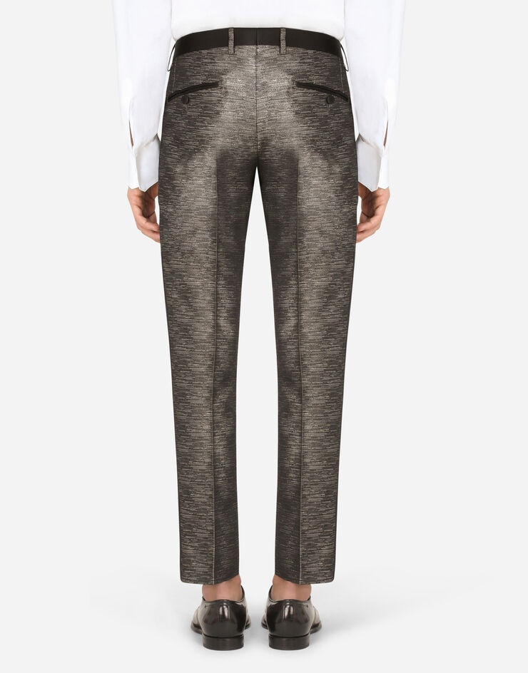 Lamé jacquard Martini-fit tuxedo suit - 9