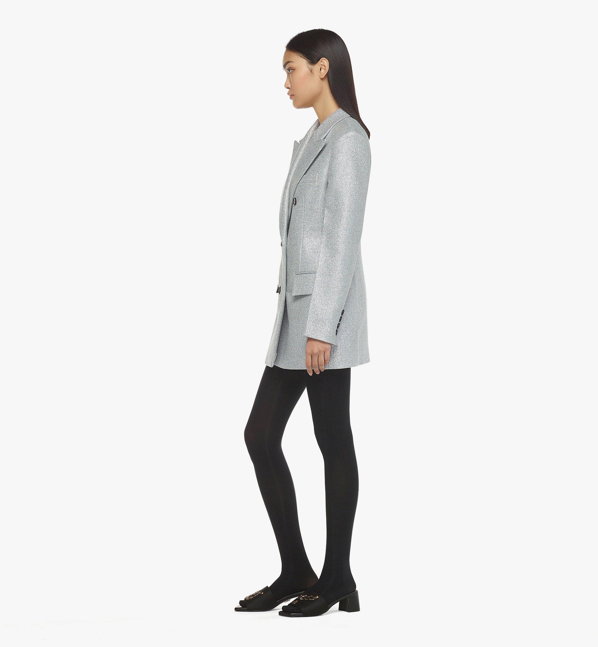 Metallic Lurex Tweed Jacket - 4