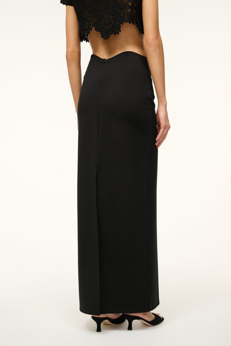 STAUD PETUNIA SKIRT BLACK 5