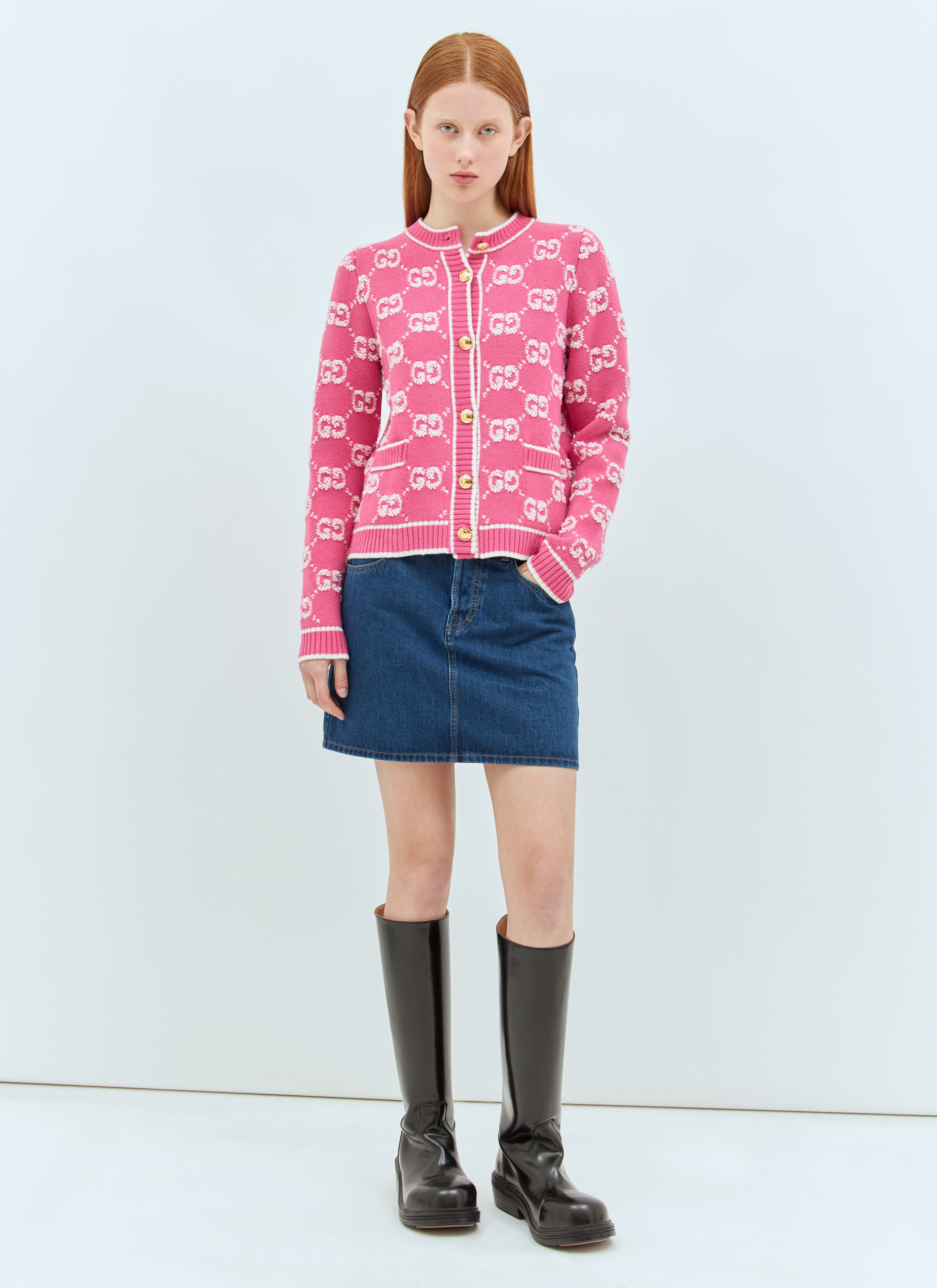 Gucci Women Denim Mini Skirt - 3
