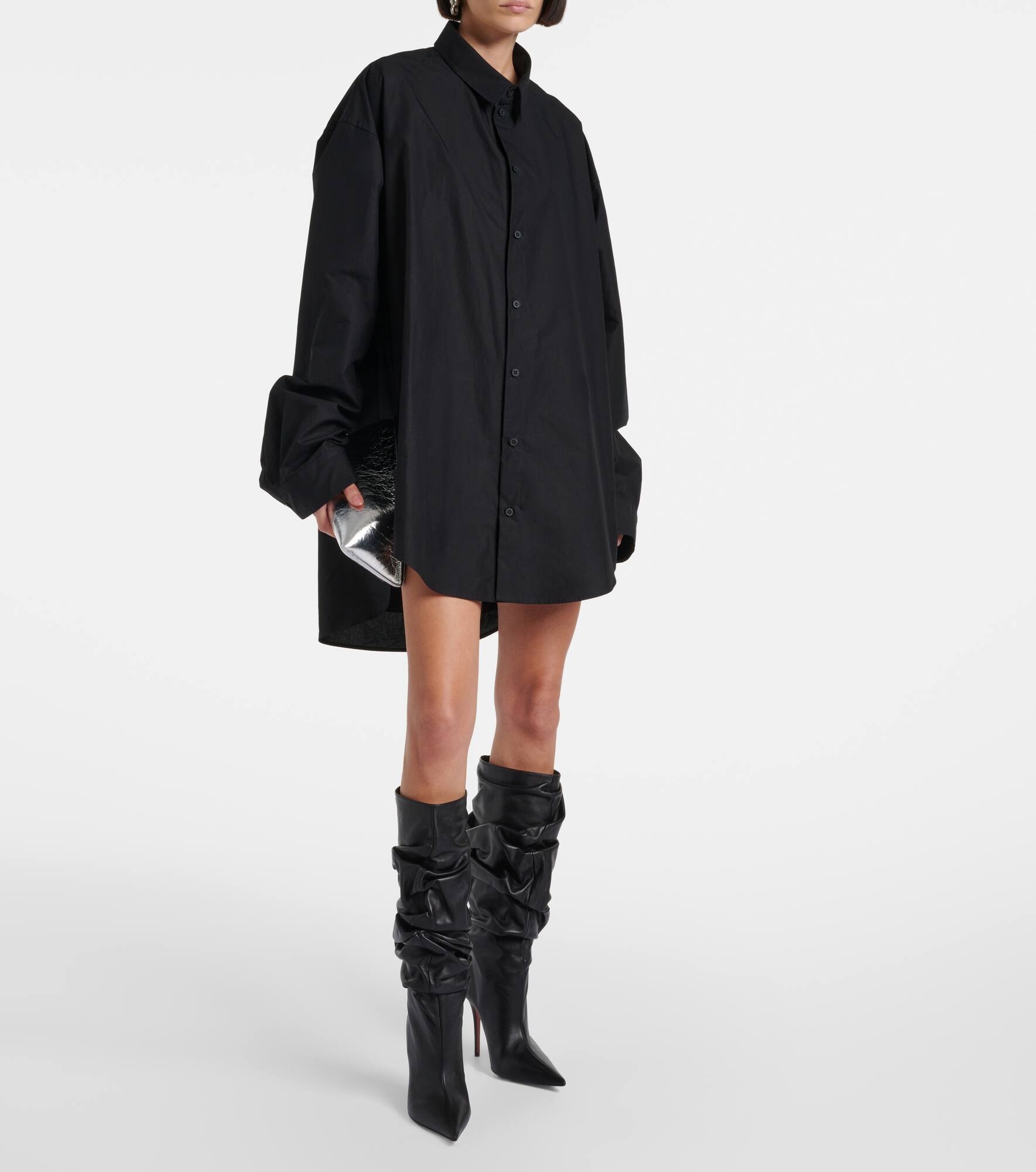 Anok 105 leather over-the-knee boots - 3