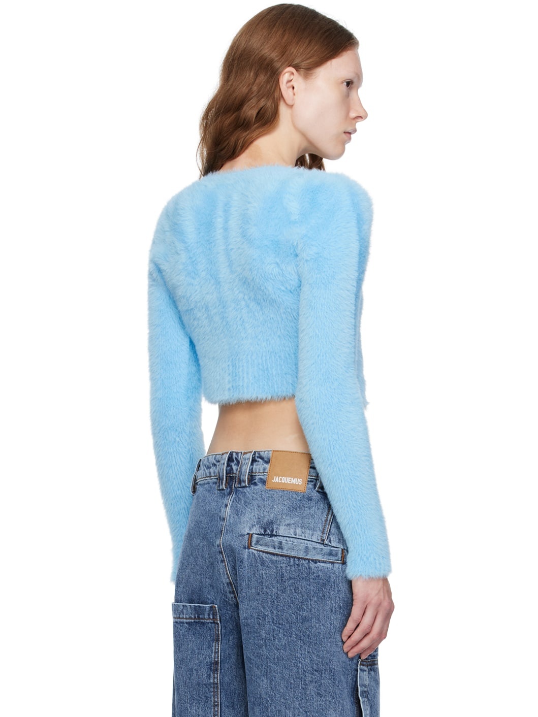 Blue Le Chouchou 'La Maille Neve Manches Longues' Cardigan - 3