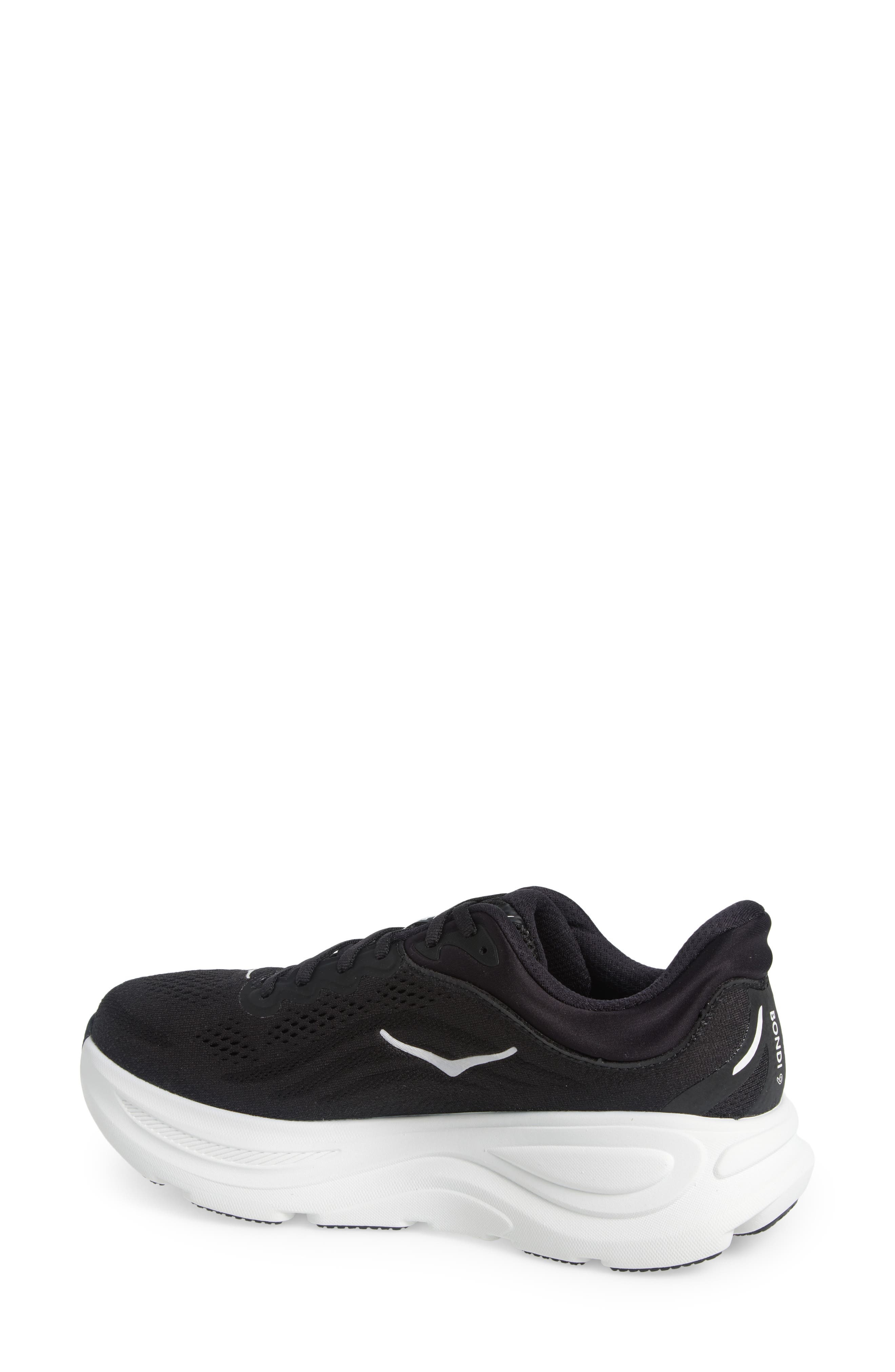 HOKA Bondi 9 Running Shoe in Black /White at Nordstrom - 2