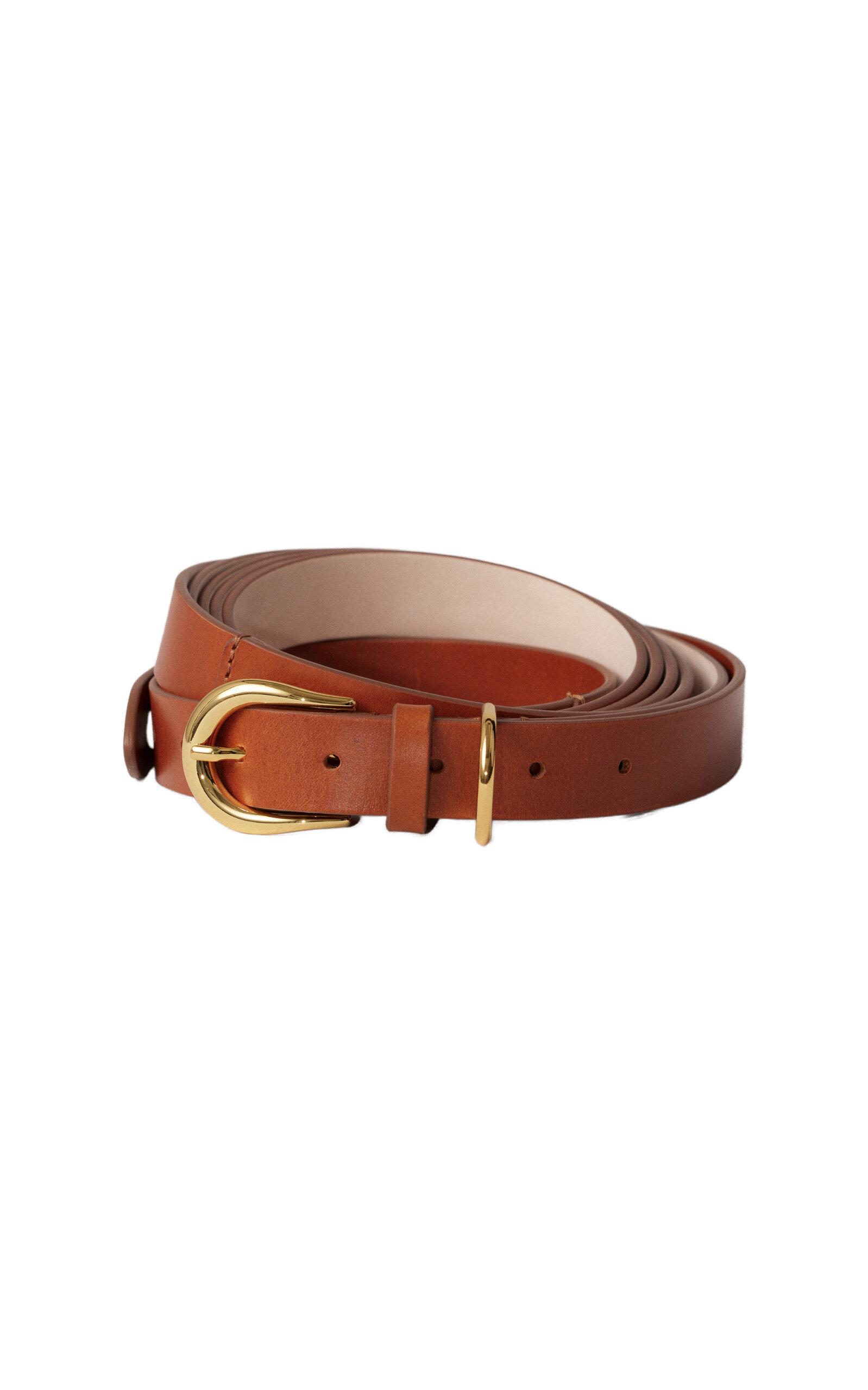 Despina Leather Wrap Belt brown - 3