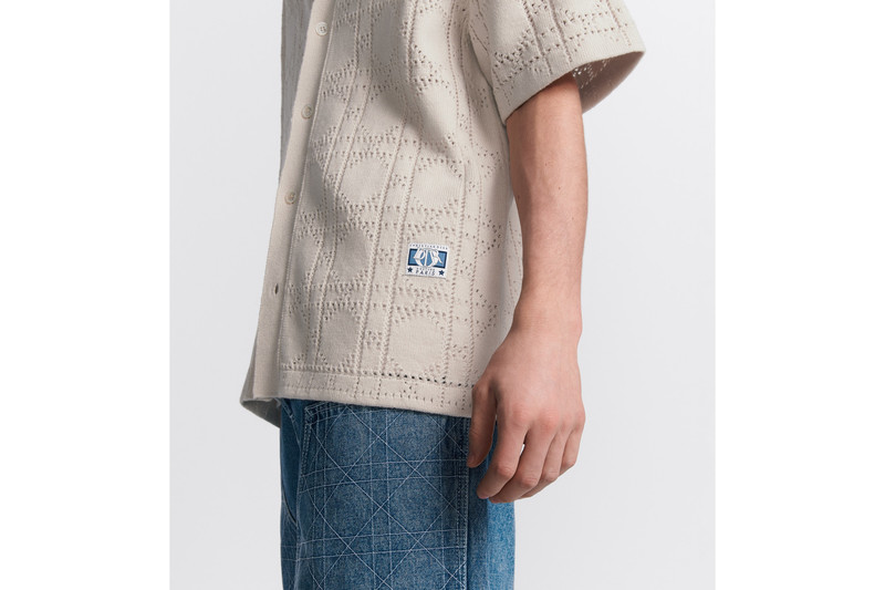 Dior Cannage Short-Sleeved Shirt outlook