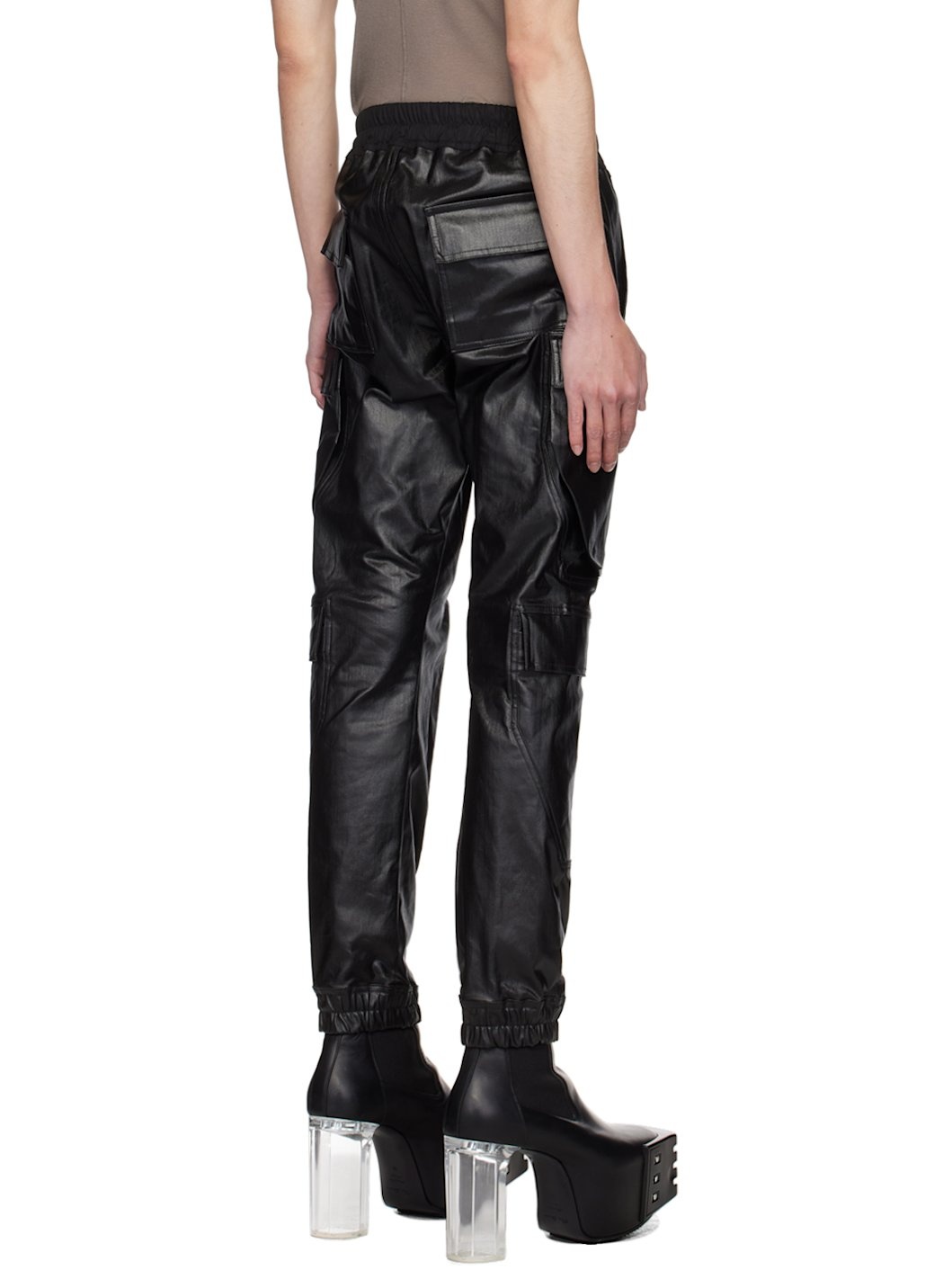 Black Porterville Mastodon Megacargo Cargo Pants - 3