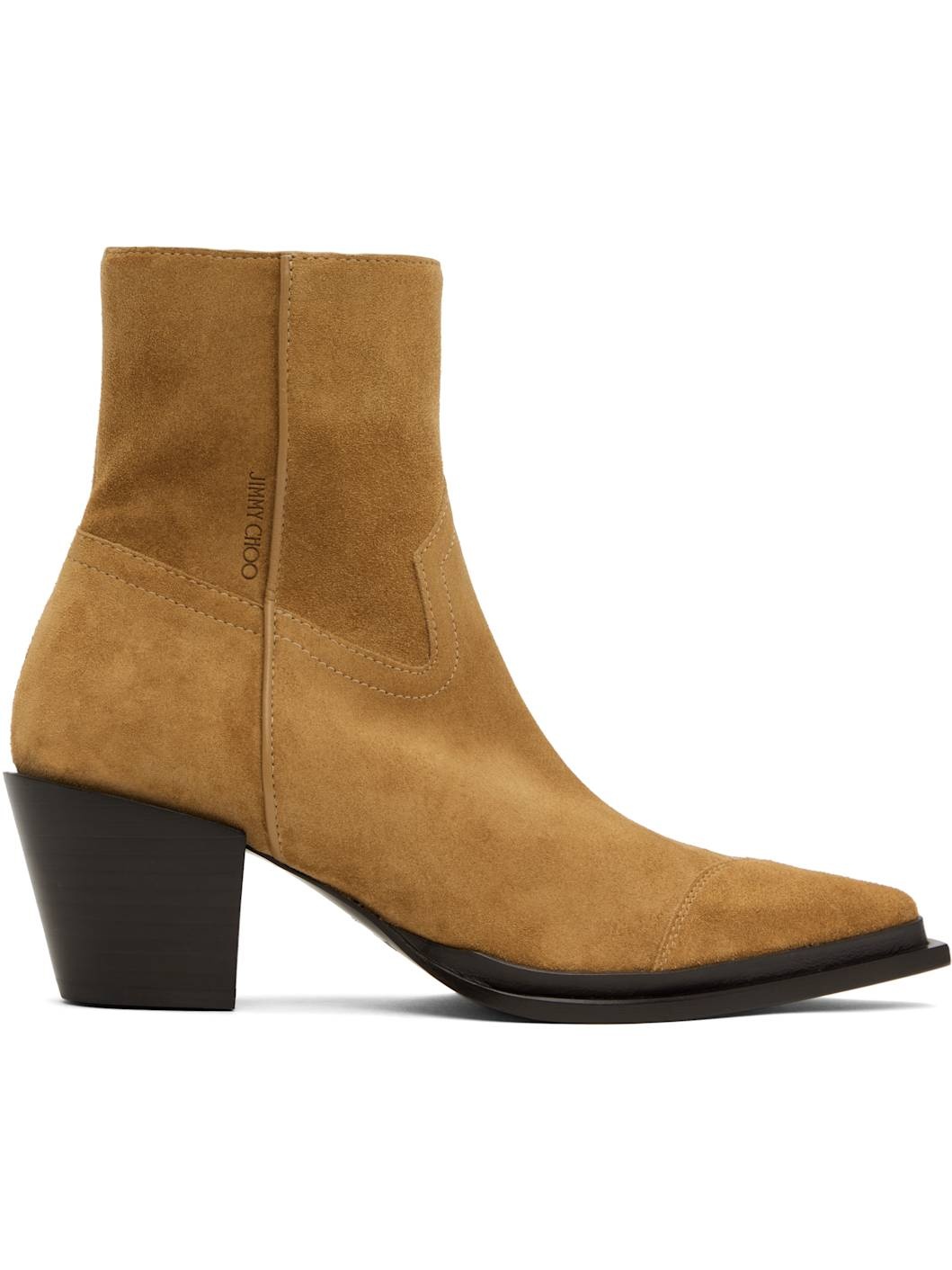 Tan Cece Ankle 60 Boots - 1