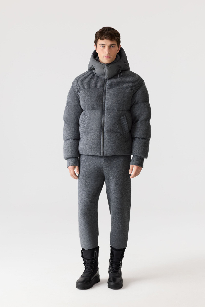 MACKAGE GRIFFEN Cashmere-Blend Down Jacket with Removable Hood outlook
