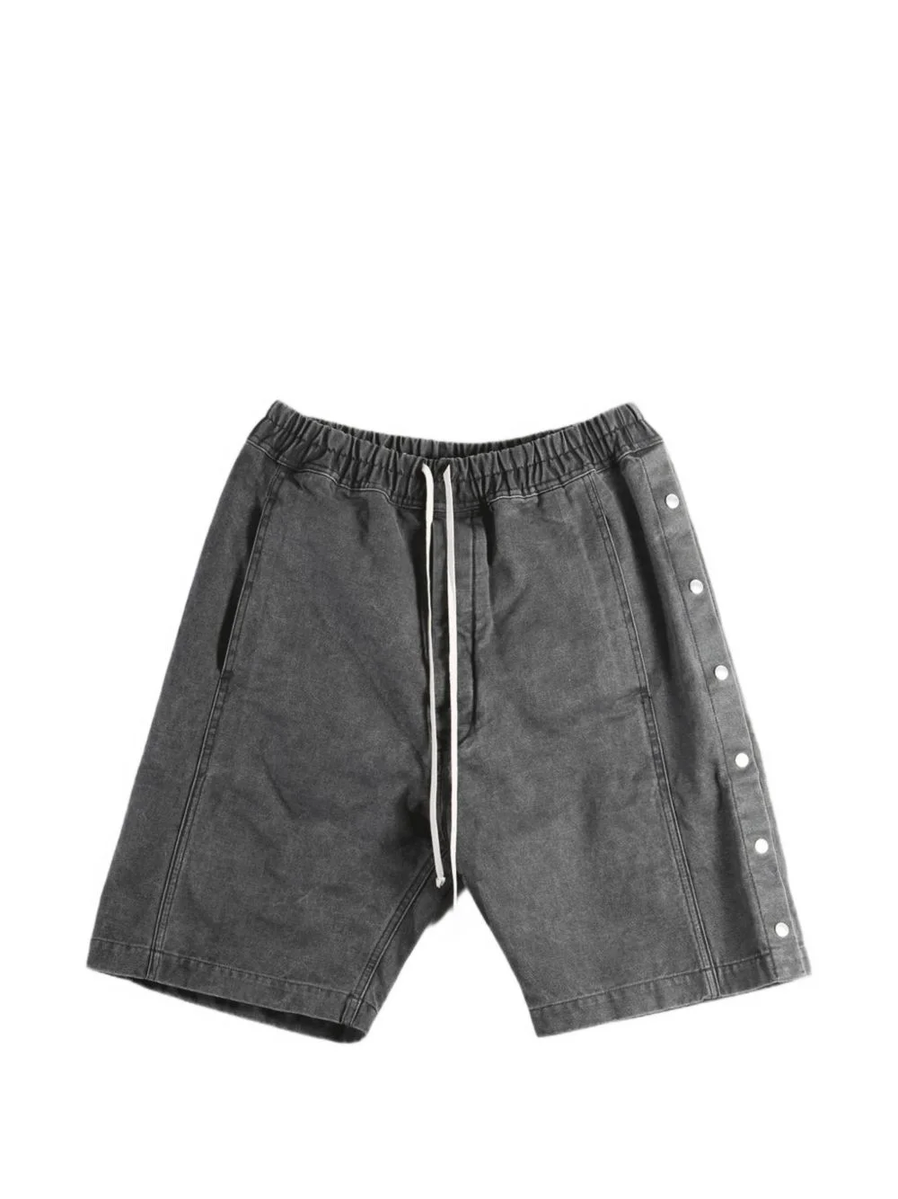 press-stud drawstring shorts - 1