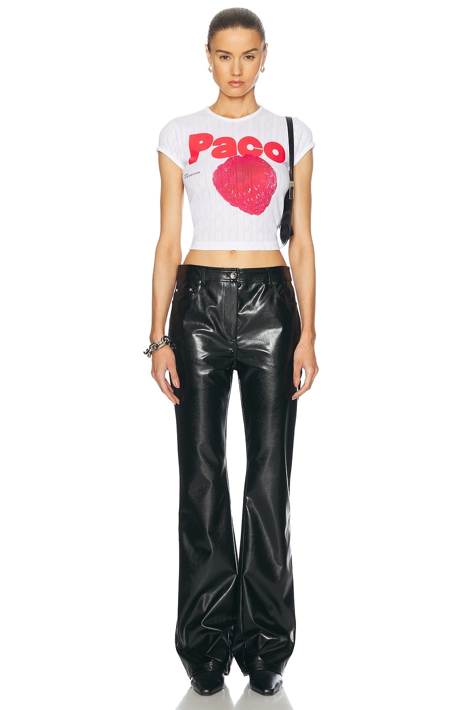 Faux Leather Pant - 6