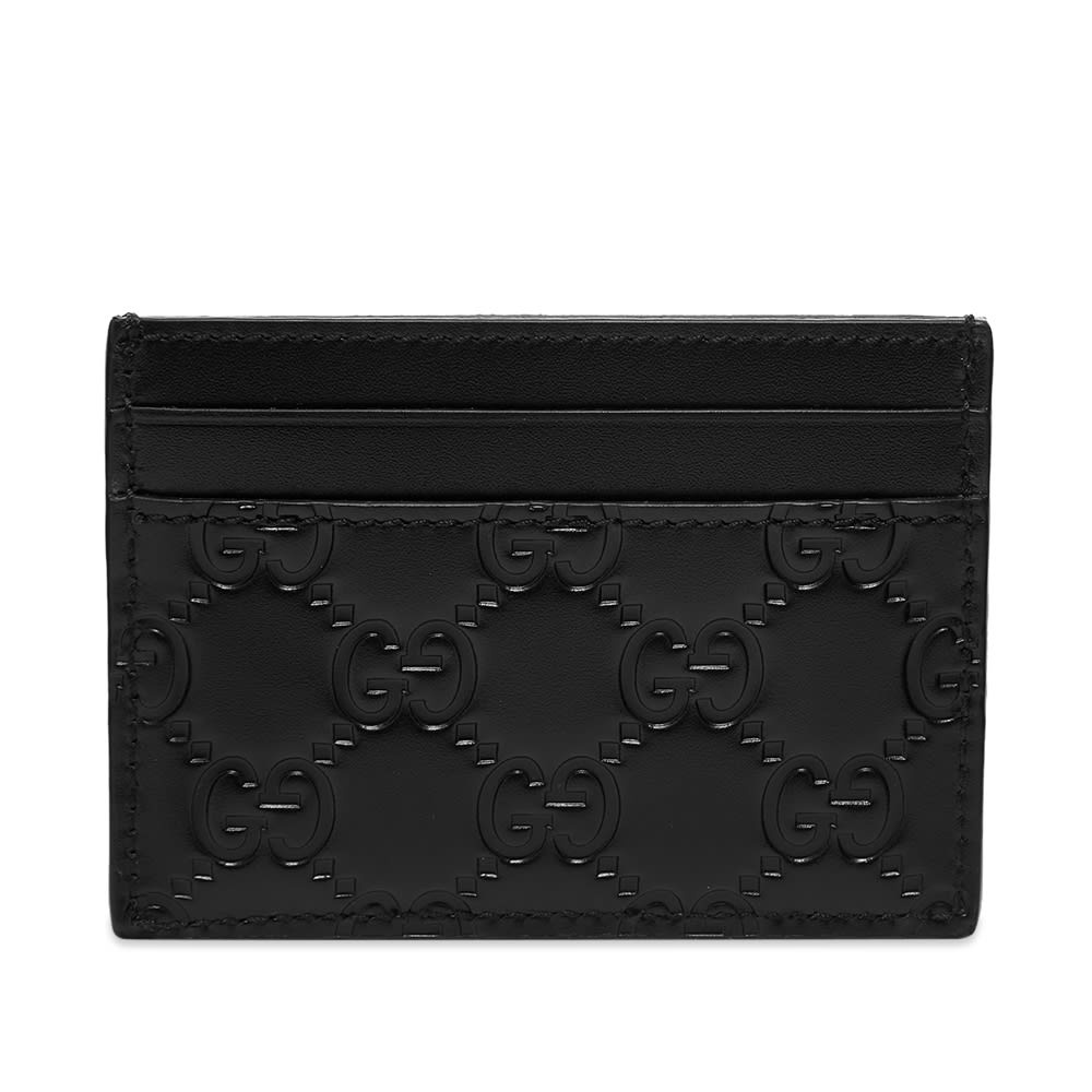 Gucci GG Embossed Card Holder - 2