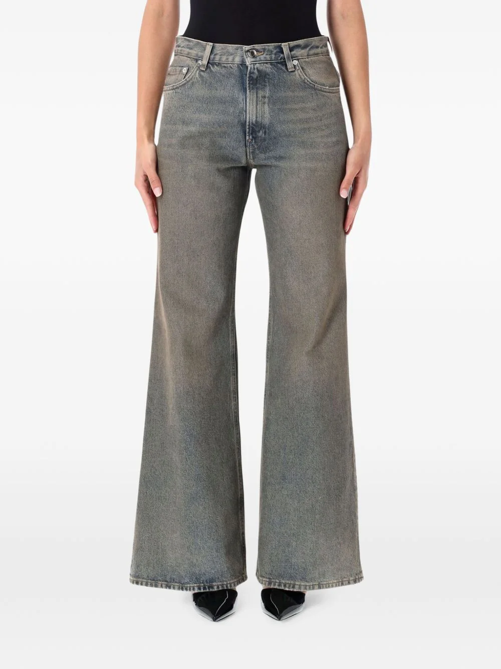Clara wide-leg jeans - 1