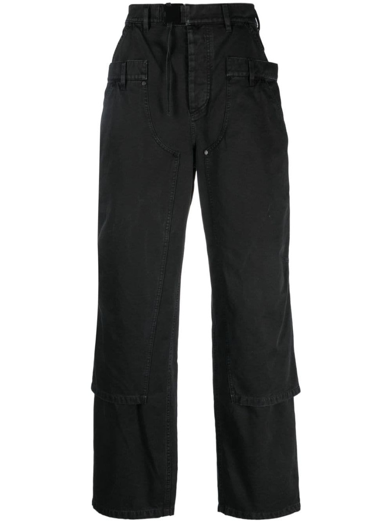 Double Shift cotton utility trousers 1