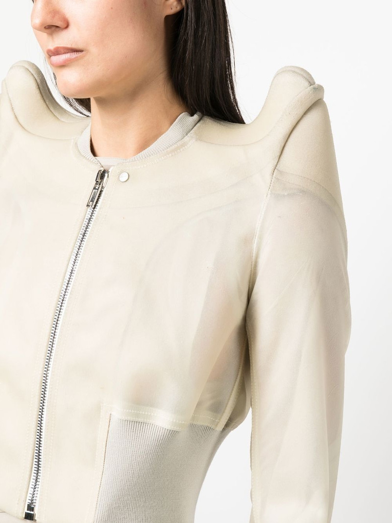 cropped zip-up jacket 5