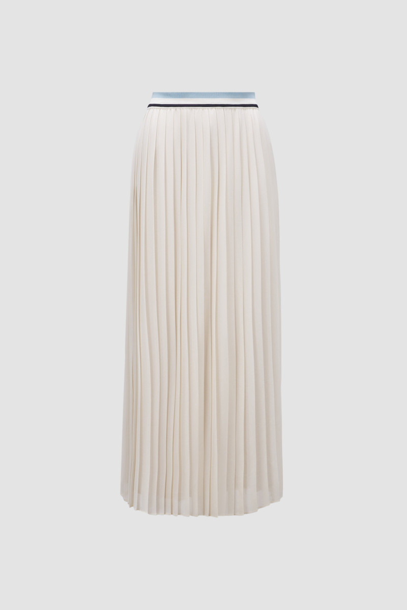 Pleated Maxi Skirt - 1