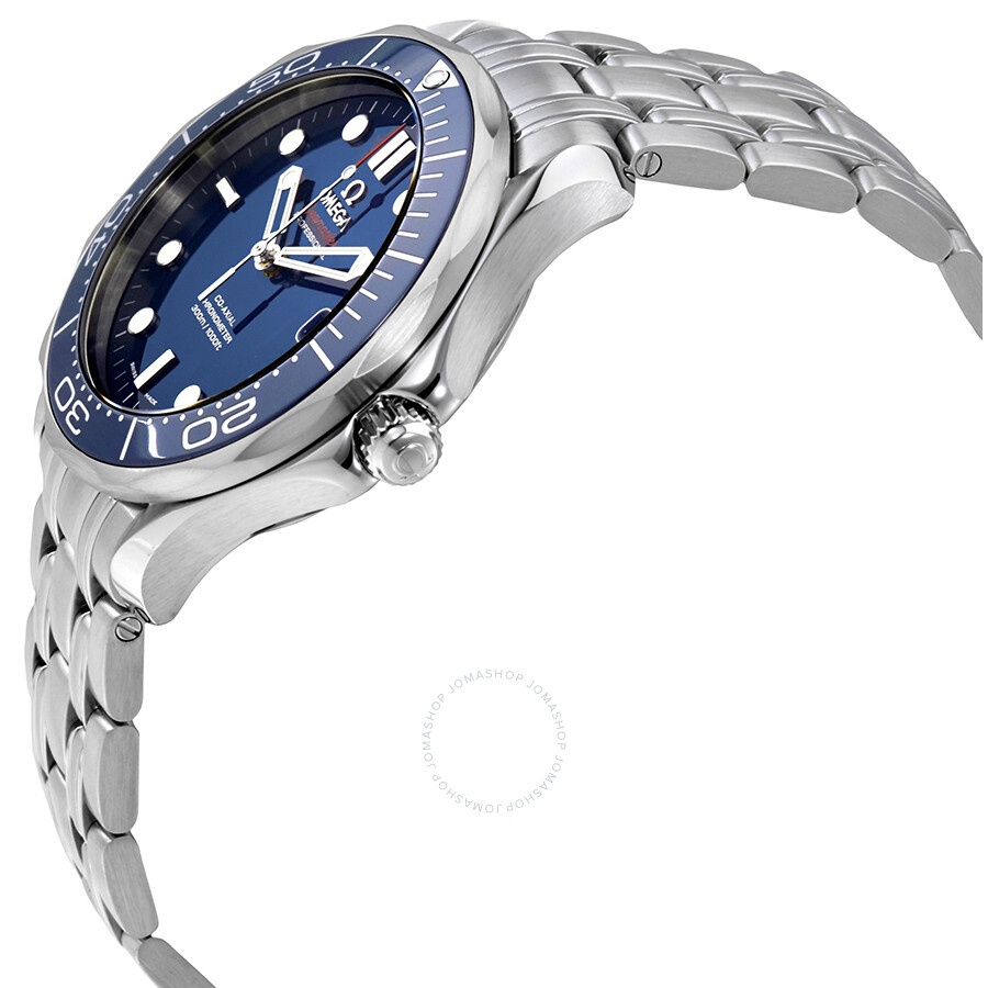 Pre-owned Omega Seamaster Blue Dial Men's Watch 212.30.41.20.03.001 - 2