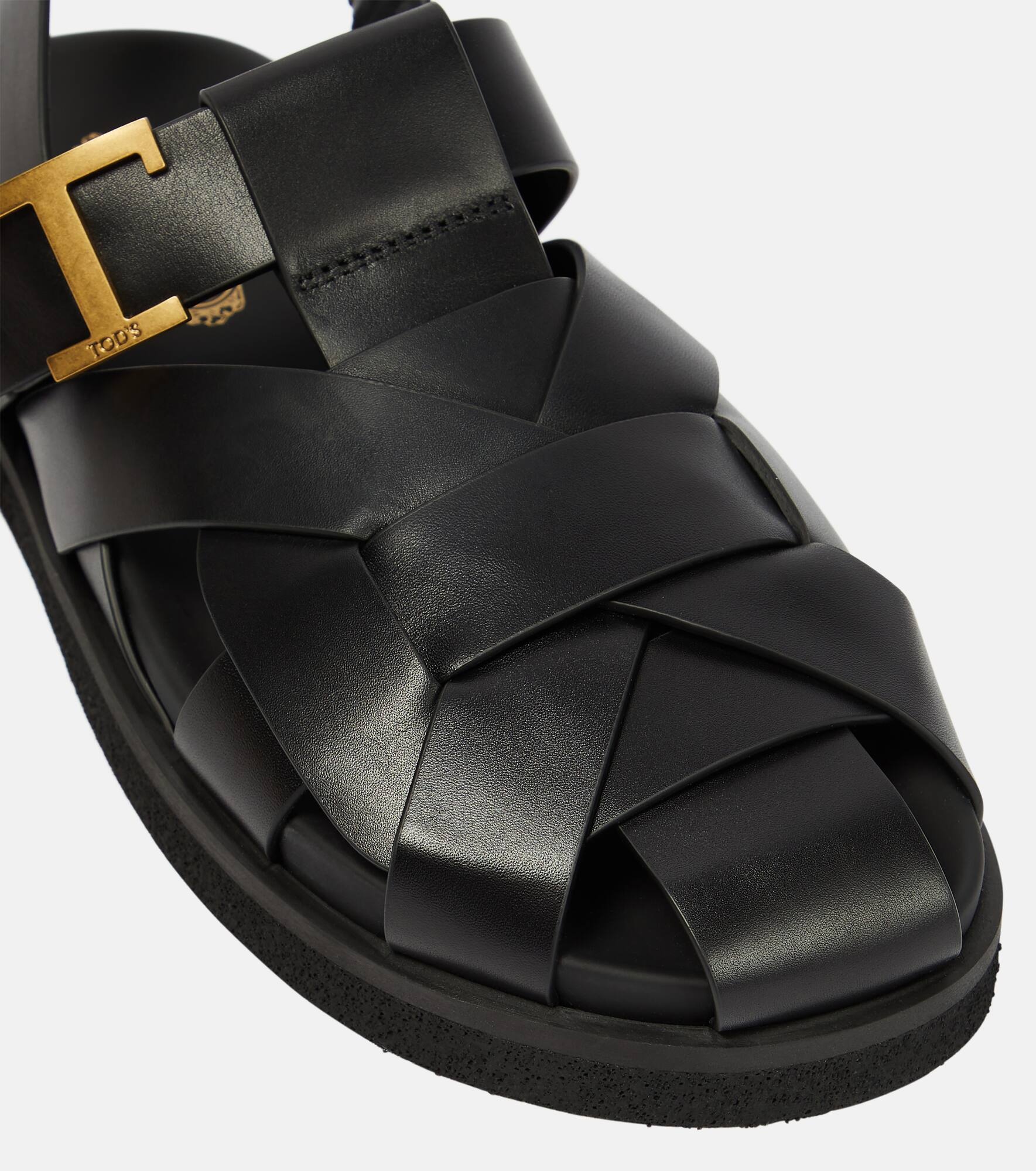 T Timeless leather sandals - 6