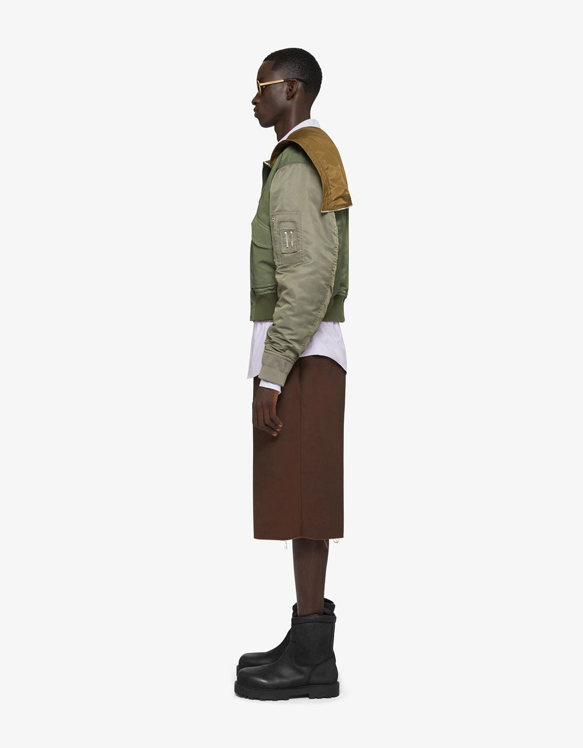 Givenchy Green Hooded Bomber Jacket - 5