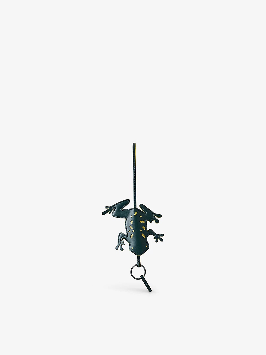 Frog leather keyring - 3
