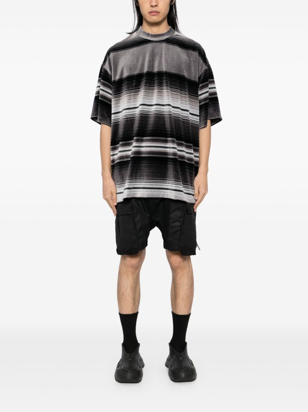 striped T-shirt - 3
