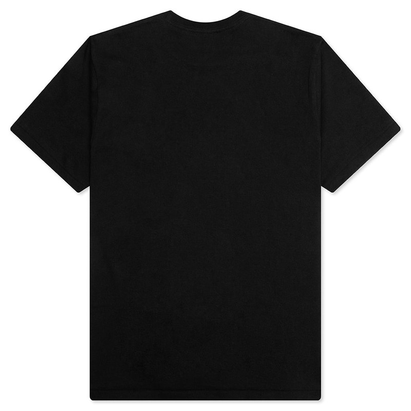 A BATHING APE® COLORS COLLEGE TEE - BLACK outlook