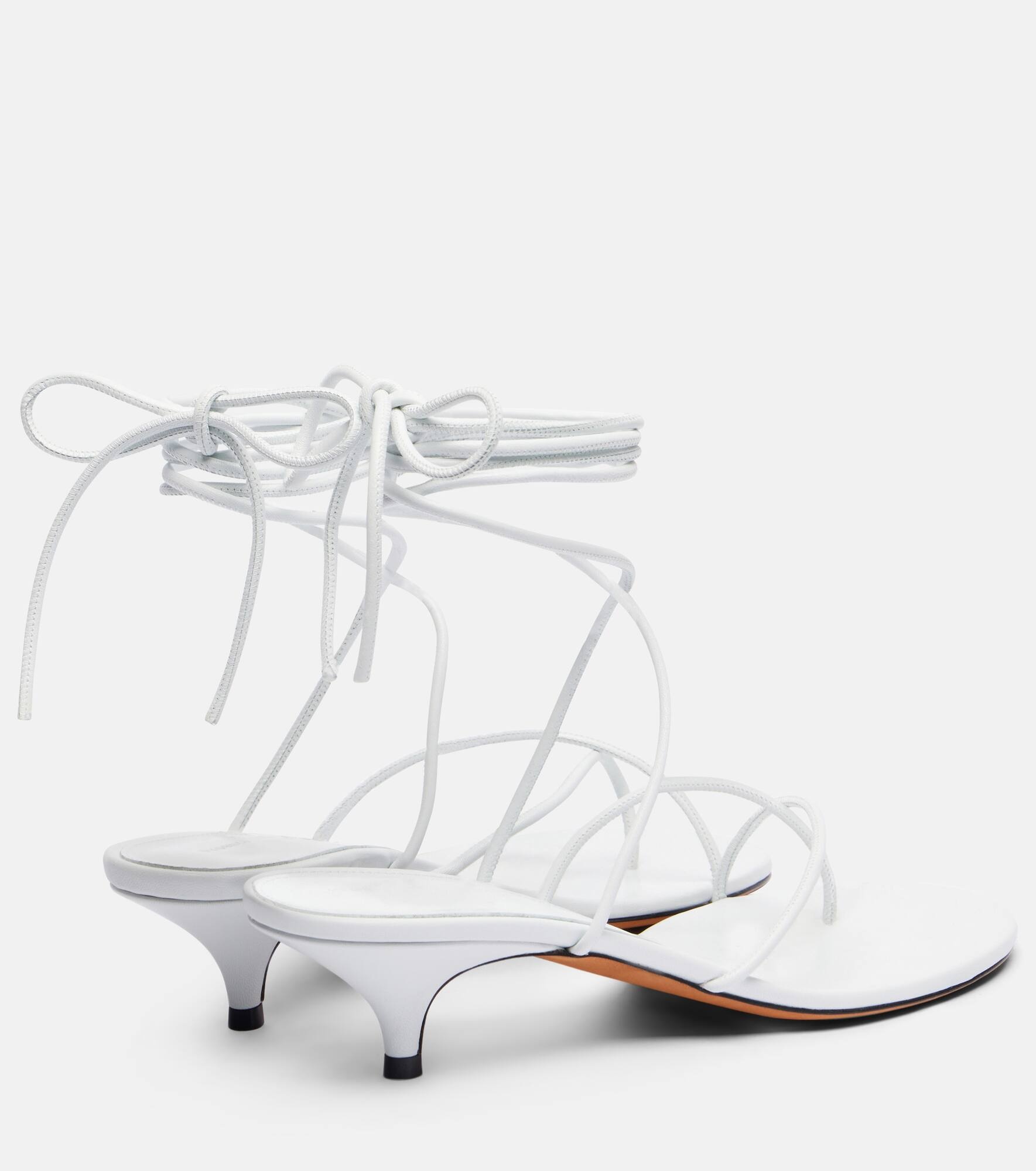 Slash Tie 40 leather sandals - 2