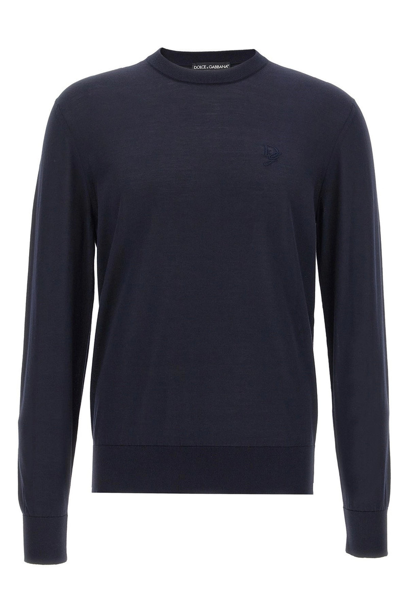 Dolce & Gabbana Men Logo Embroidery Sweater - 1