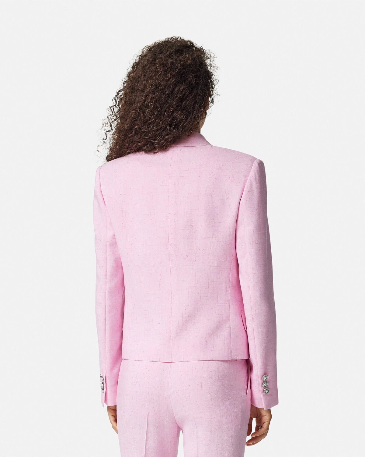 Malfilé Crop Double-Breasted Blazer - 5