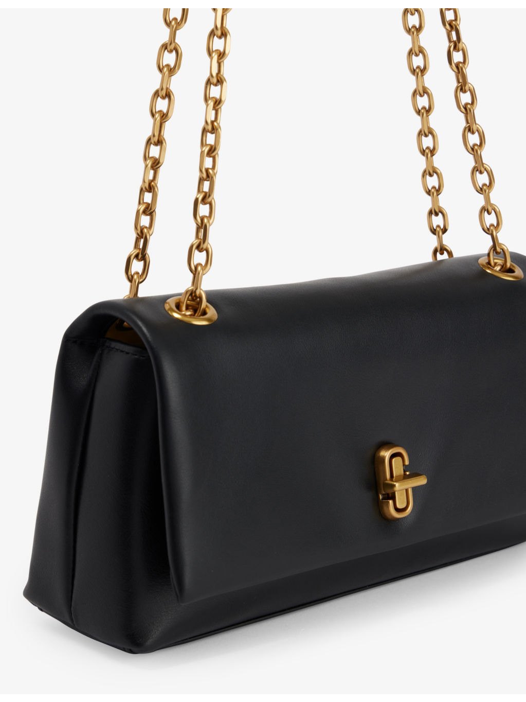 The Dual leather wallet on chain - 3