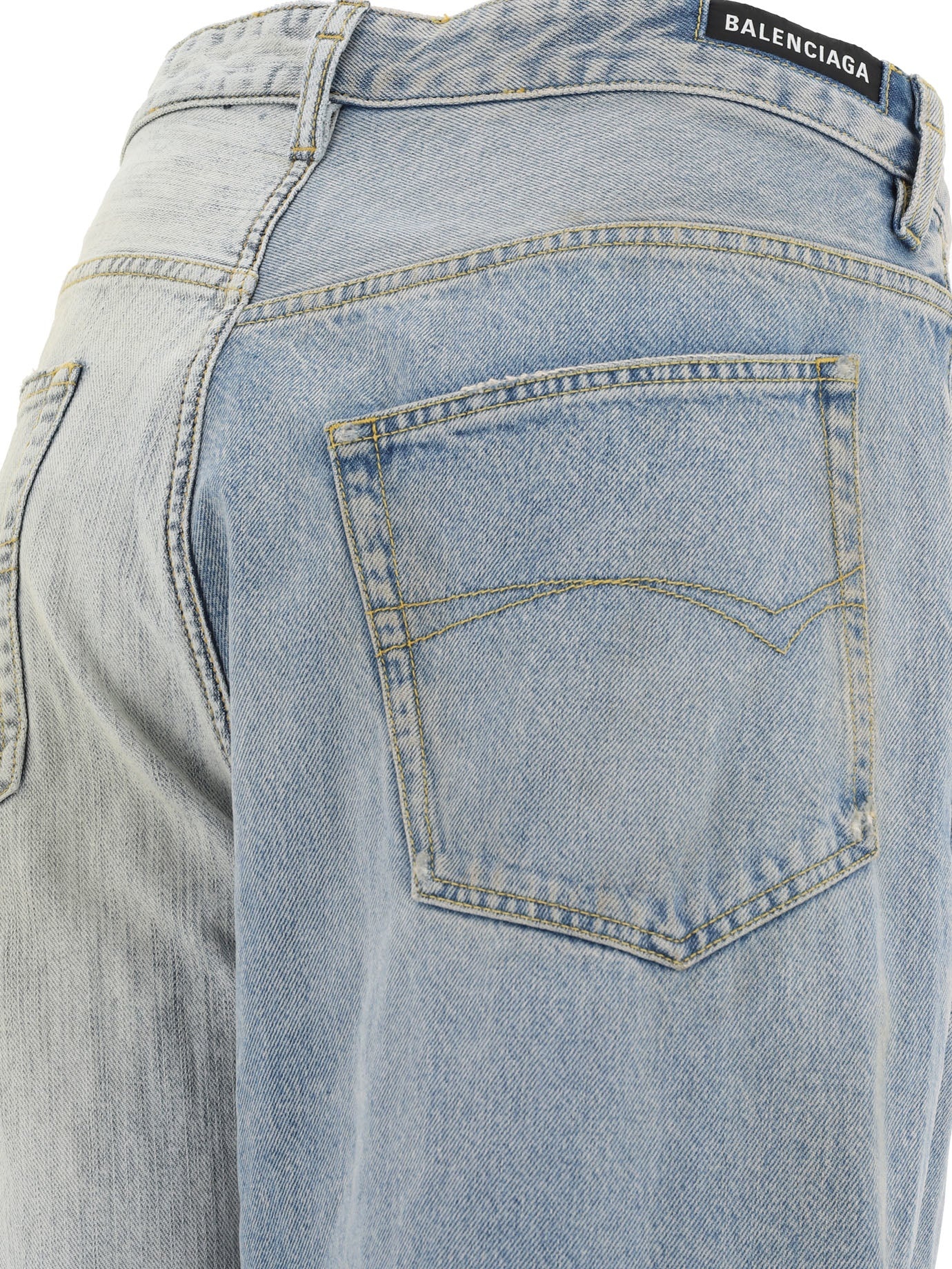 Balenciaga "fifty-fifty" Jeans - 4