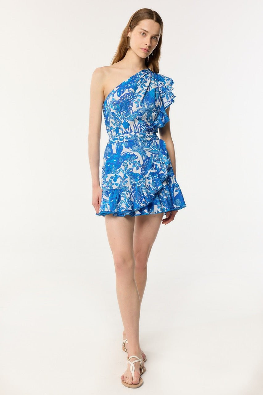 Mini Dress Corinne - Blue Jengel - 3