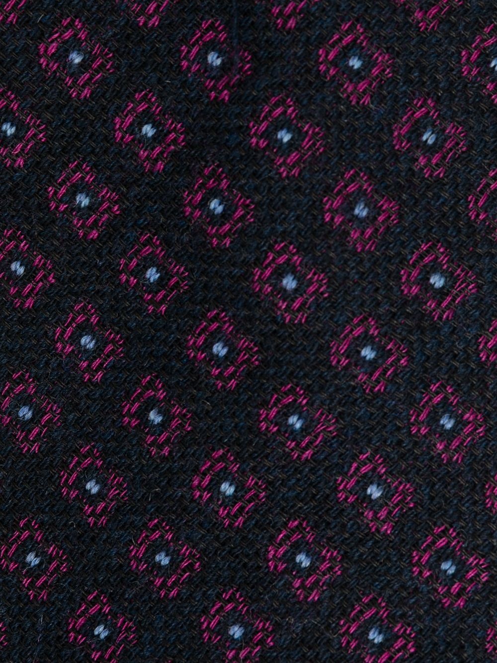 geometric pattern necktie - 2