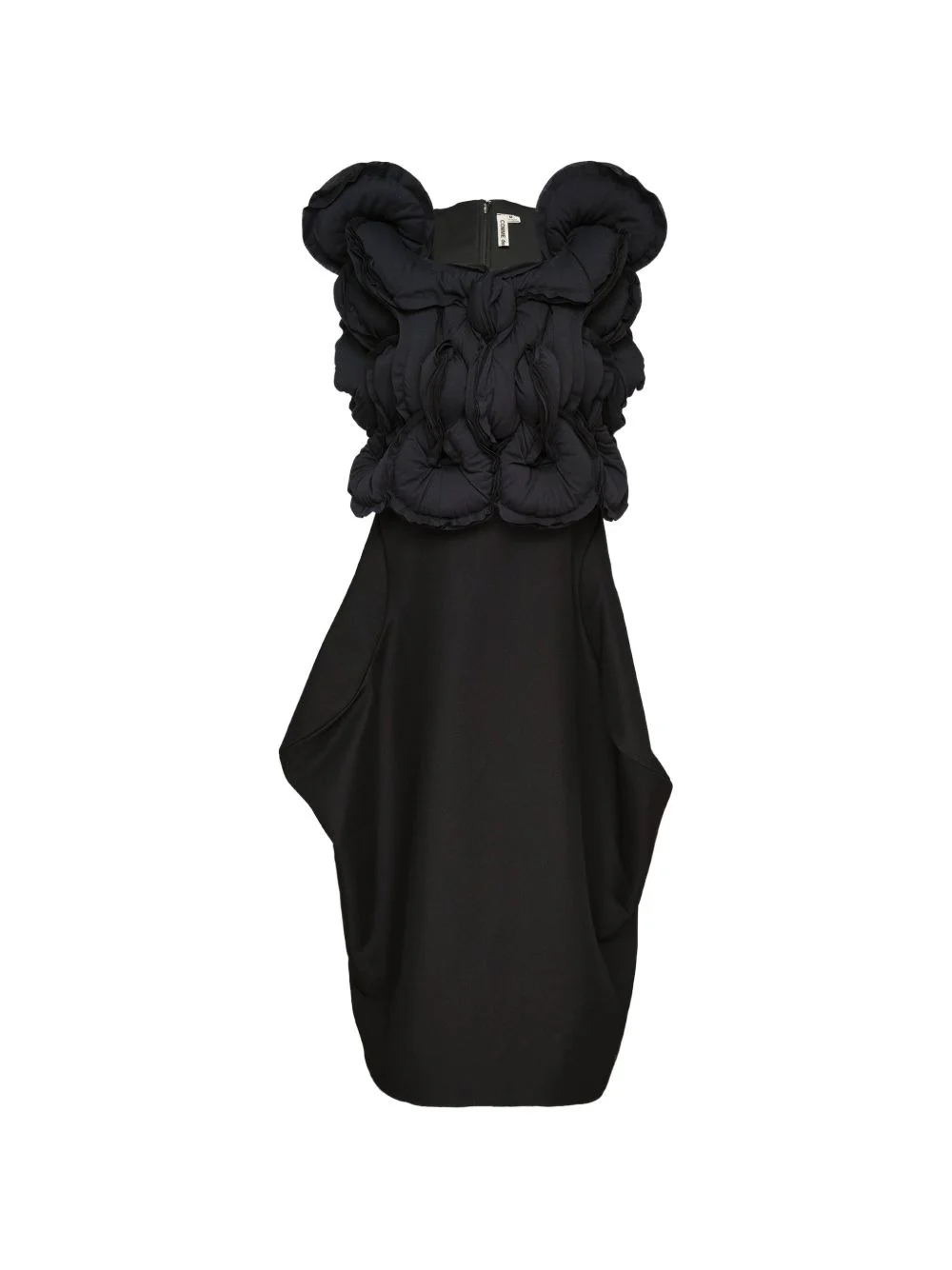 sleeveless mini dress - 1
