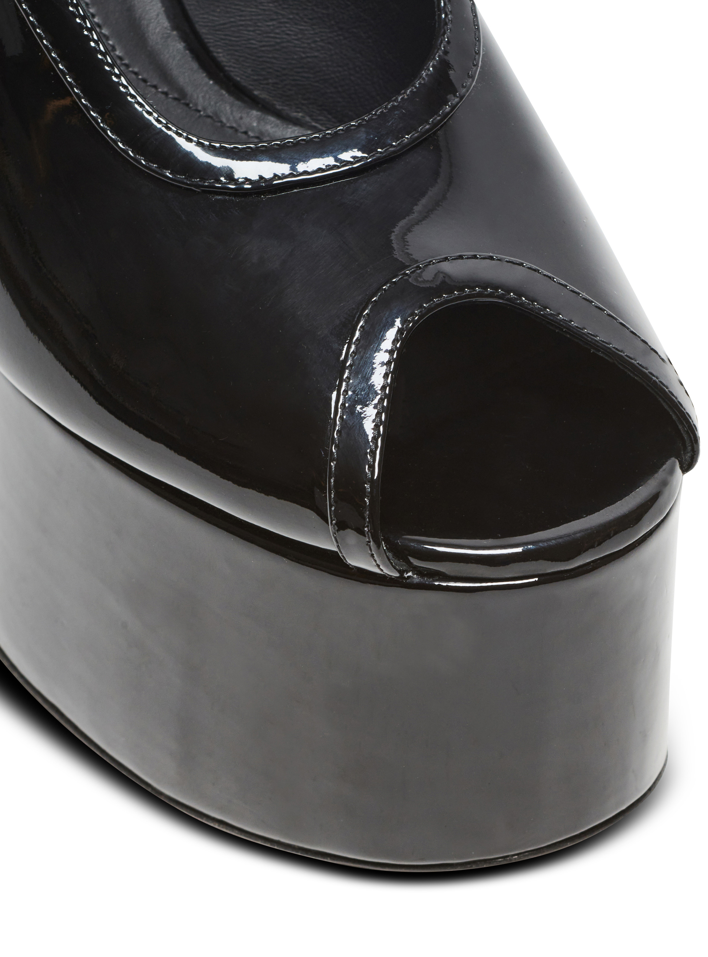 Cam sandals in patent leather - 5