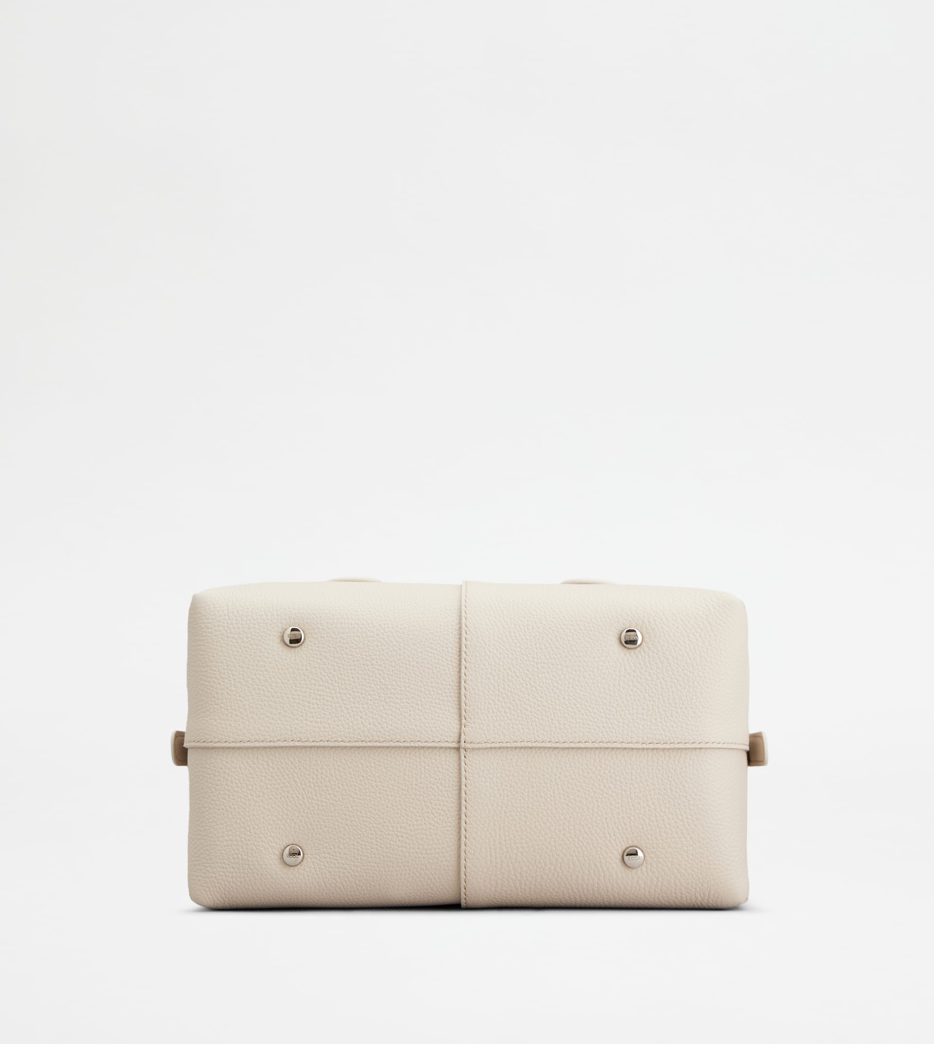 TOD'S DI BAG BAULETTO IN LEATHER MINI - WHITE - 4