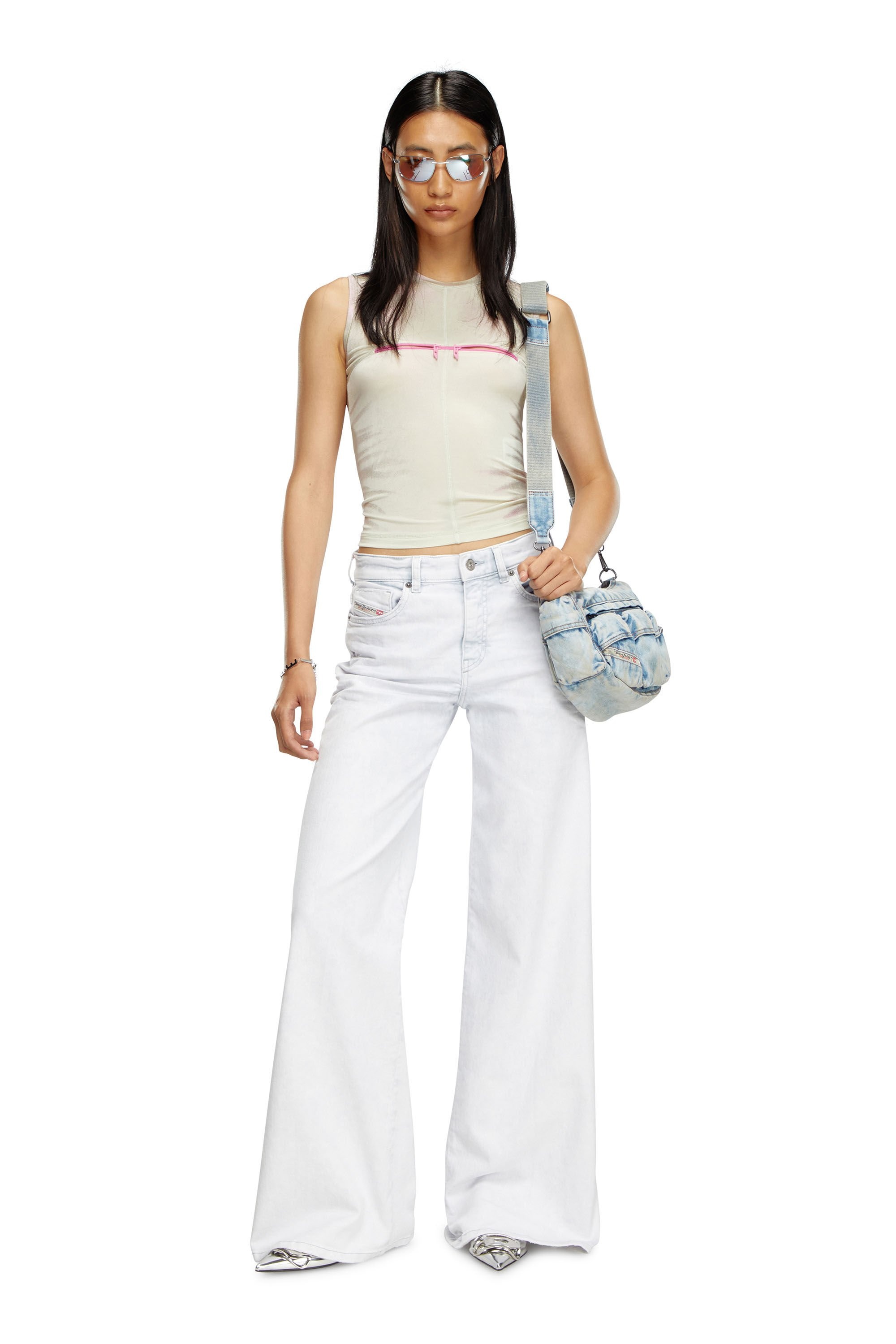 BOOTCUT AND FLARE JEANS 1978 D-AKEMI 0GRDL - 2