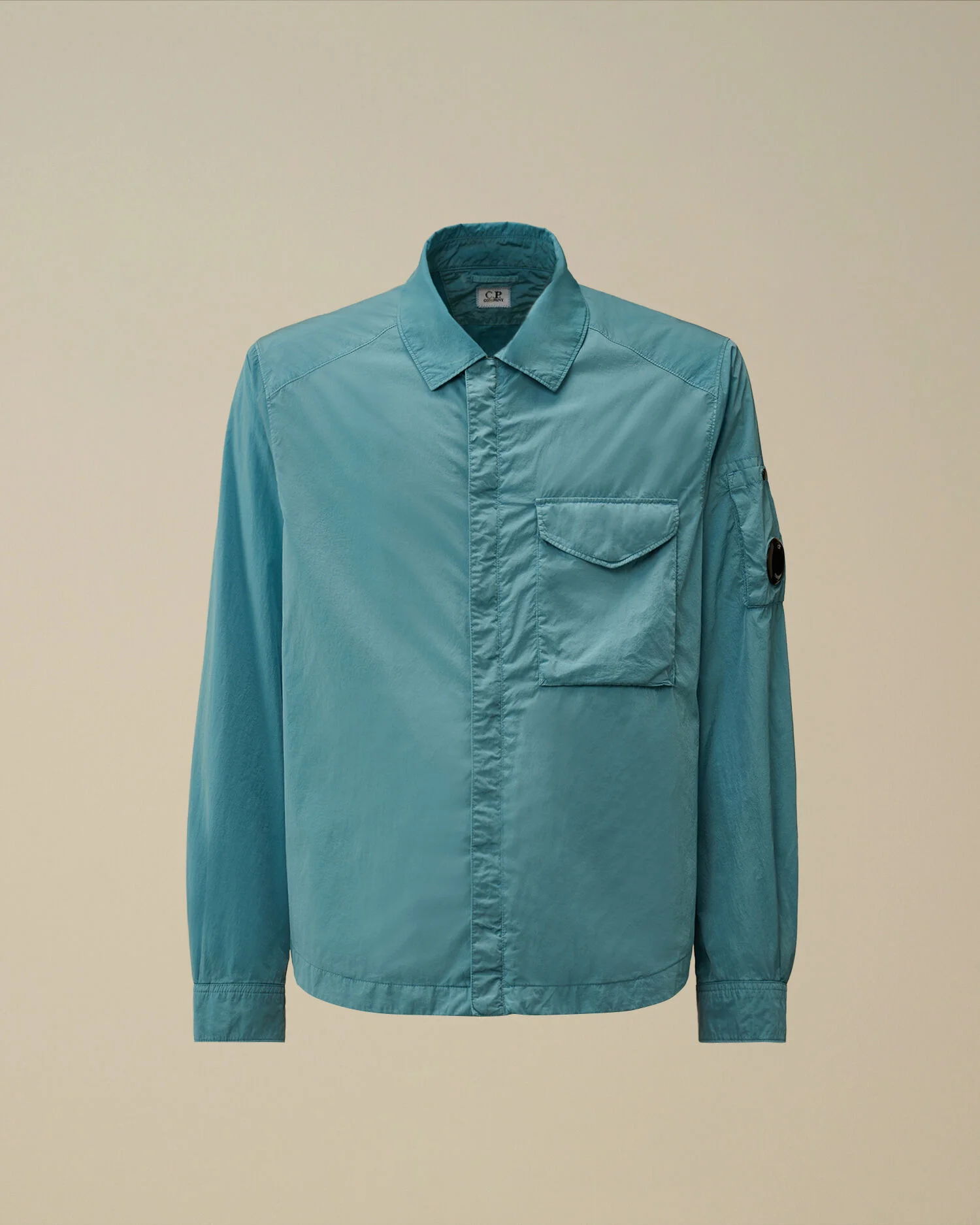 Chrome-R Lens Zipped Overshirt - 1