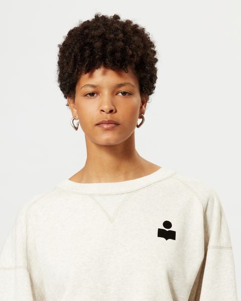 その他 ISABEL MARANT ETOILE 'Margo' sweatshirt Margo Sweatshirt Woman ecru | ISABEL MARANT Official online