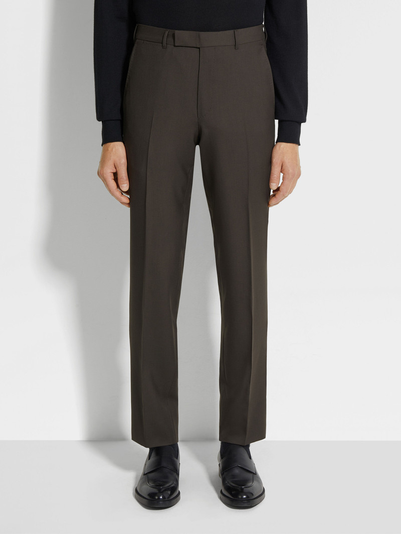 DARK BROWN OASI CASHMERE SUIT 5