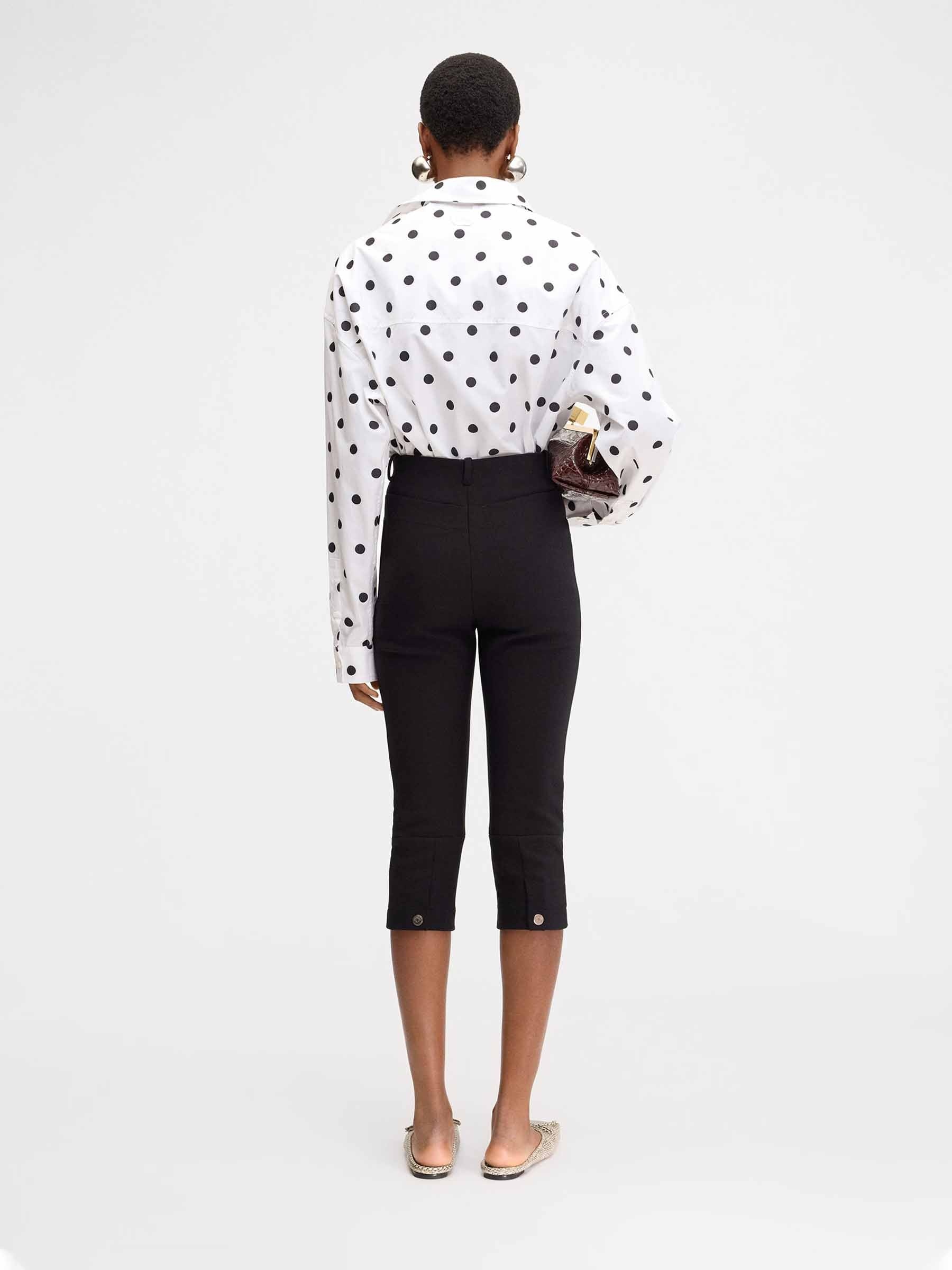 SLIM CAPRI PANTS - 4