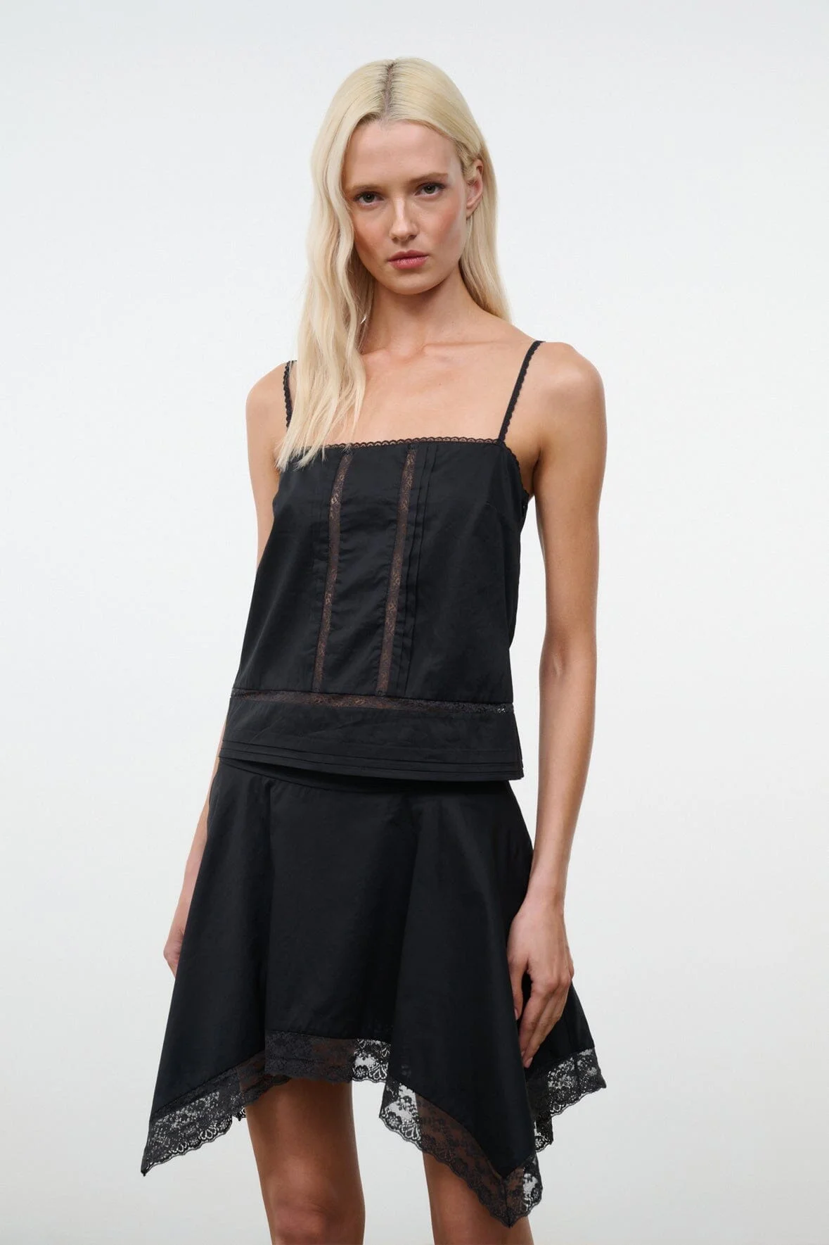 STAUD CORINNA TOP BLACK - 1