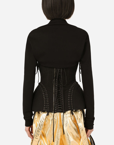 Dolce & Gabbana Jersey bolero jacket outlook