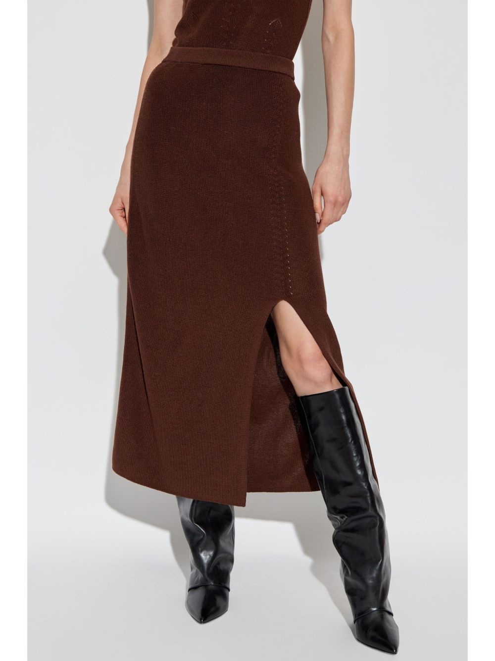 Delos knitted maxi skirt - 3