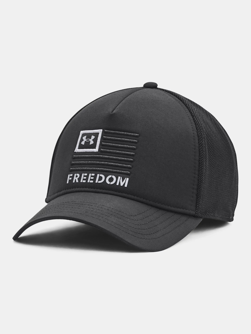 남자의 UA Freedom Trucker 모자 - 1