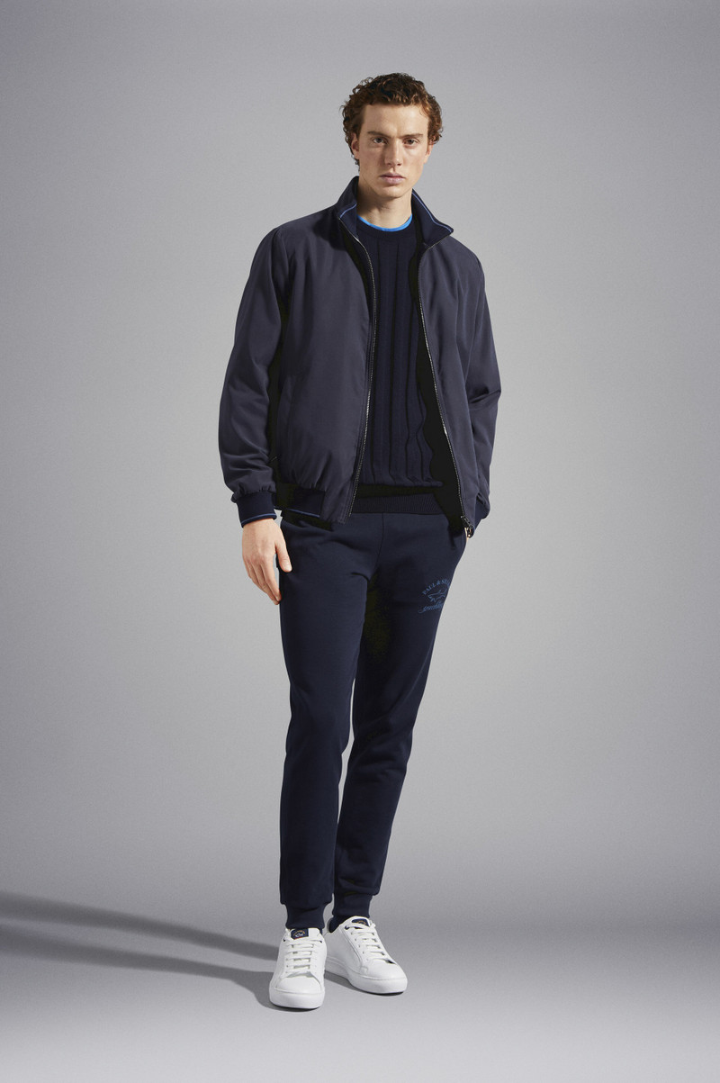 Paul & Shark MICROFIBER BLOUSON WITH ICONIC BADGE outlook