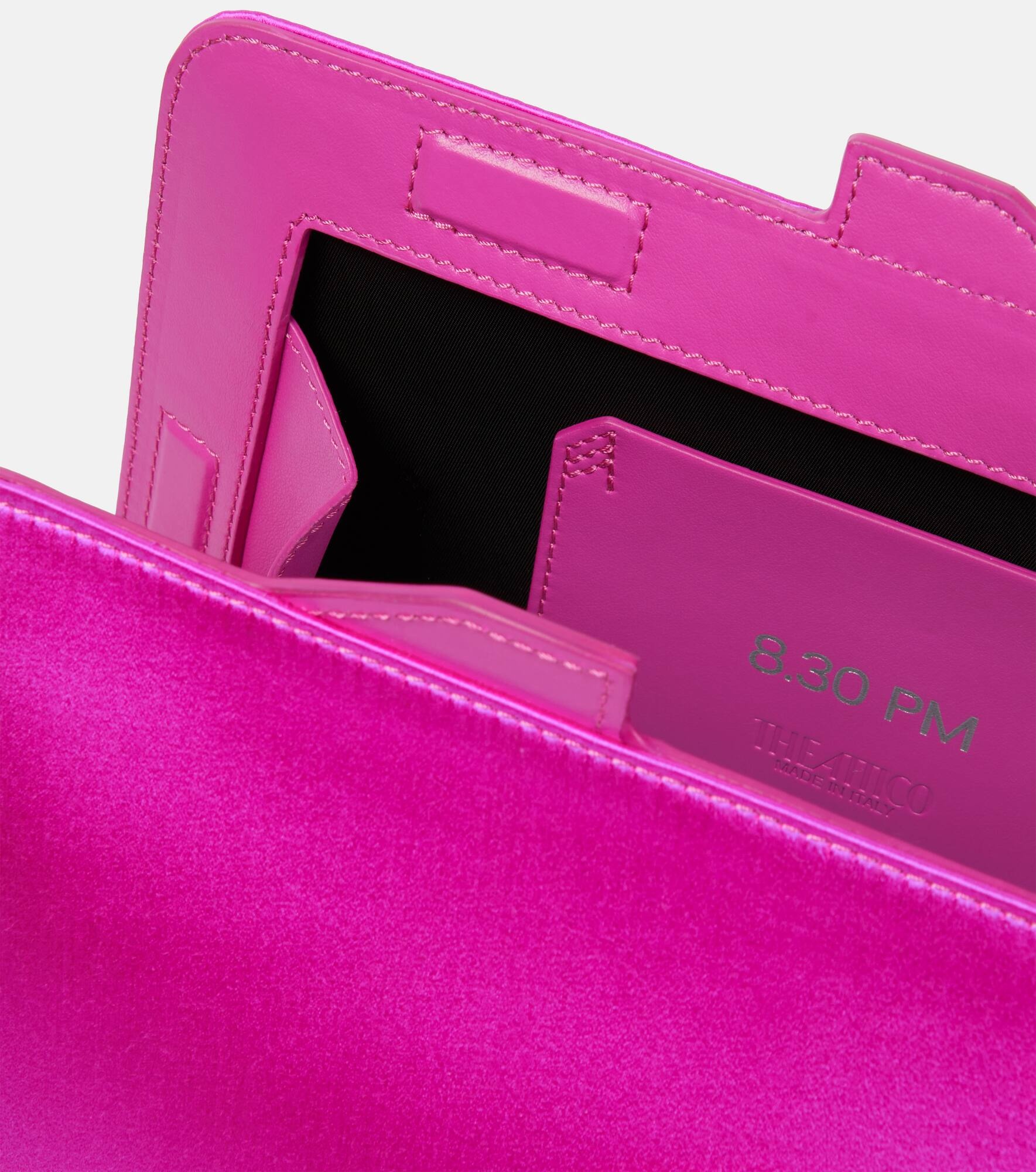 8.30 PM silk-blend clutch - 3