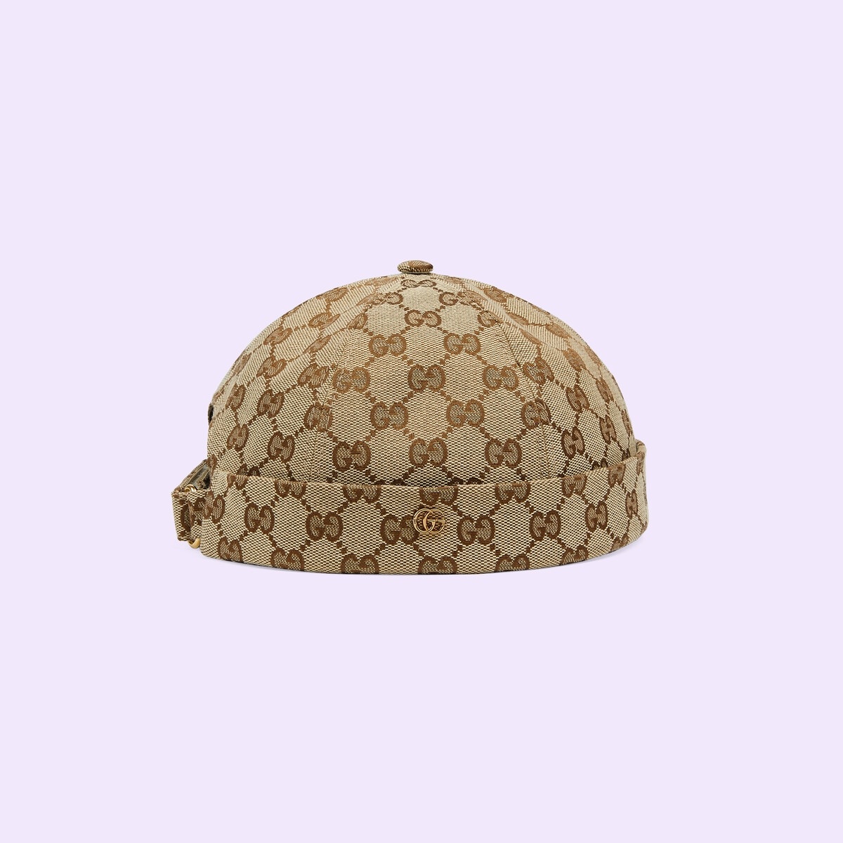 GG cotton canvas hat - 4