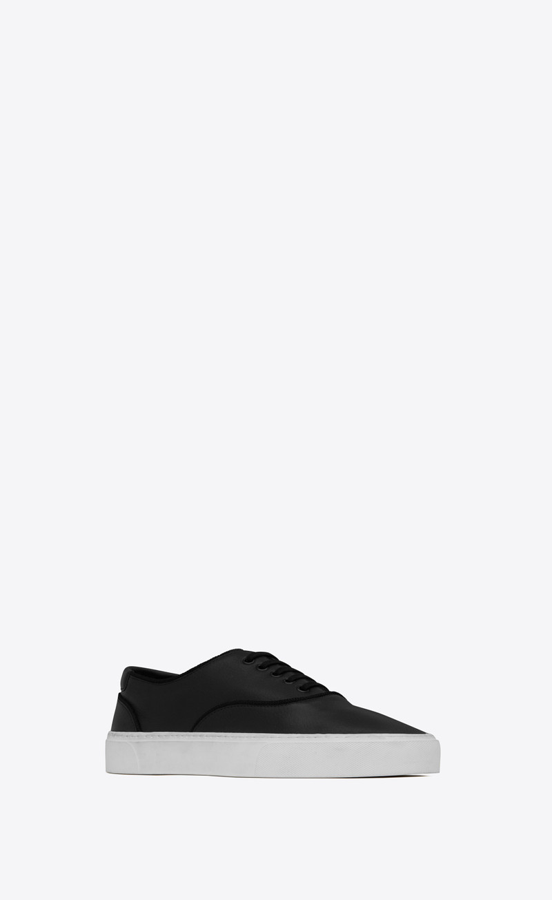 venice sneakers in grained leather 4