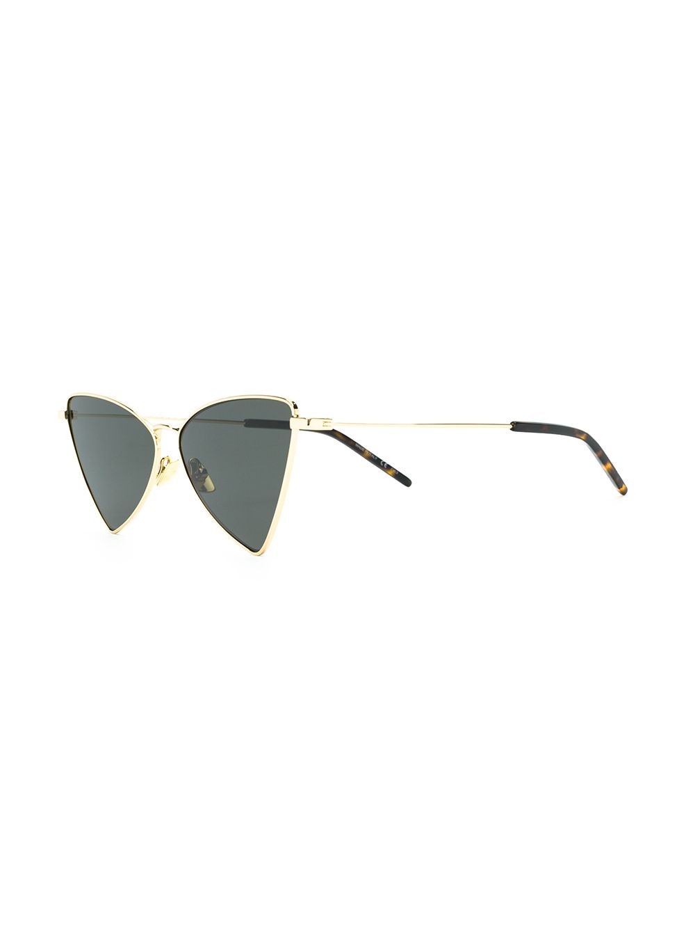 triangular frame sunglasses - 2